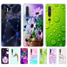 Case For Xiaomi Mi Note 10 Soft Covers Pro TPU Silicon Shell MiNote10 Note10Pro Coque Cat