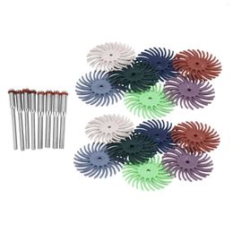 Bowls 64Pcs 1 Inch Bristle Disc Kit Abrasive Brush 3 And 2.35Mm Detail Polishing Wheel For Tool Accessories