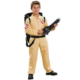 Movie theme Ghostbuster cosplay kids halloween costume suitable 3-9 years child jumpsuit cloths G0925263s