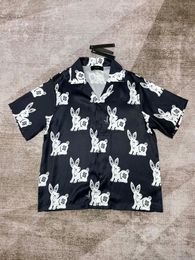 2023 fall newest fashions mens designer beautiful printing shirts - US SIZE shirts - mens wonderful designer button short sleeve shirts