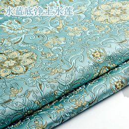 Brocade Fabric Damask Jacquard America style Apparel Costume Upholstery Furnishing Curtain DIY Clothing Material fabric 75 50cm244m