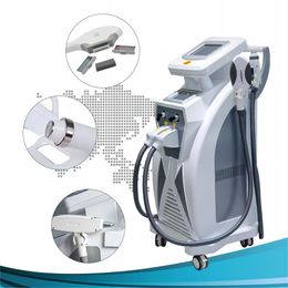 Multifunction ipl laser hair removal machine tattoo removal 3 IN 1 Elight + nd yag laser + RF machine Skin Rejuvenation vascular pigment acne therapy Beauty Equipment