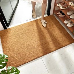 Carpets Front Door Mat Entrance Doormat 40x60cm Coconut Fiber Thicken Environment-friendly Materials Wear Resistance Anti-Slip