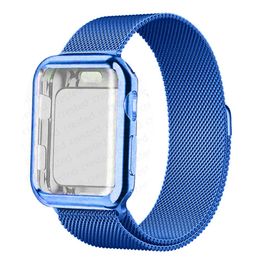 Case+strap For Apple Watch band 45 mm 40mm 44mm 49mm 42mm 45mm 41mm correa accessories bracelet iWatch series 7 8 ultra SE 6 5 4