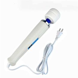 Party Favour Multi-Speed Handheld Massager Magic Wand Vibrating Massage Hitachi Motor Speed Adult Full Body Foot Toy For263H