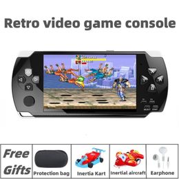 Portable Game Players CZT retro video game console built-in 11000 games handheld game Multiple emulator portable game device video music TV output 230715