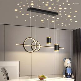 Pendant Lamps Modern Mini Bar Adjustable Lights Hanging Planets Iron Cage Decorative Items For Home Moroccan Decor Luxury Designer