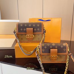 Mini Dauphine fashion bags woman Adjustable strap handbag designers canvas messenger bag M45959