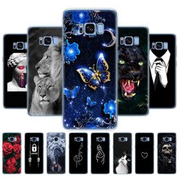 Case For Samsung Galaxy S8 PLUS Soft Silicon TPU Cover Plus Full 360 Protective Back
