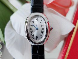 New Ladies Luxury Watch Roman Leather Steel Watch