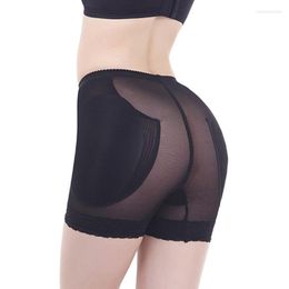 Women's Shapers Padded Breathable BuLifter Panties Hip Enhancer Control Mesh Body Shaper Shorts Shapewear Underwear