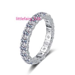 Band Rings Fashion Jewellery Baguette Moissanite Ring S925 Sterling Silver Engagement Diamond Ring For Women
