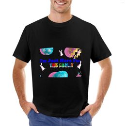 Men's Polos Easter Funny Quote I'm Just Here For The Candy T-Shirt T Shirt Kawaii Clothes Mens Workout Shirts