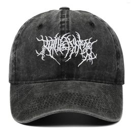 Ball Caps Men's Gothic Punk Baseball Streetwear Trucker Hat For Women Hip Hop Cap Adjustable Snapback Embroidery Sun Dad