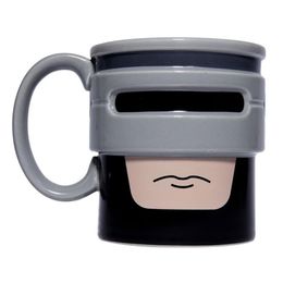 Novelty Robocup Mug Ceramic Crime Fighting Tea Coffee Robocop Cup Beverages Half Man Half Mug Personality Gift2981