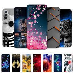 For OPPO A16 Case A16S 6.52 Inch Back Phone Cover OPPOA16 OPPOA16S A 16 S Silicon Soft Bumper Black Tpu Case