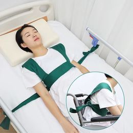 Leg Shaper Alzheimer's Restraint Belt Elderly Patient Sleep Immobiliser Shoulder Fall Avoidance Bed Protection 230715