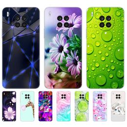 For Honour 50 Lite Case 6.67inch Silicon Back Cover Phone Huawei Nova 8i Soft TPU Bumper Funda