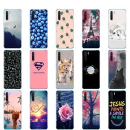 For OPPO A91 Case 6.4" Silicon Soft Back TPU Phone Cover A 91 Capas OPPOA91 CPH2001 Funda Shell Bumper Skin Shockproof
