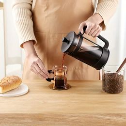 1pc, French Press Percolator Coffee Pot, Coffee Pot Home Brewing Coffee Filter Appliance, Cold Brew Coffee Filter Cup, Coffee Hand Brew Pot, Coffee Tools