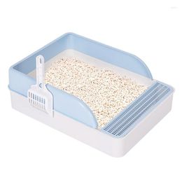 Cat Carriers Open Litter Box Semi-Open Anti-Splashing Holds Odours Prevents Urine And Leakage Suitable For