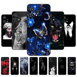 For Realme 9 Pro Case Silicon Back Cover Pro+ Phone Plus Bag 9Pro + Black Tpu