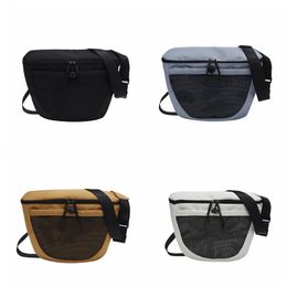 Chest Bag For Women Men Designer Mesh Chest Bags Canvas Quality Crossbody Bags Travel Outdoor Storage Shoulder Bag