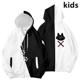 Men's Hoodies 2023 3 To 14 Years Kids VTuber Ookami Mio 3D Printing Boys Girls Hoodie Sweatshirt Harajuku Outerwear Jacket Childre