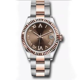 Top Quality Ladies Women Watch 31mm Dial Women's datejust Diamond Sapphire Dial Automatic Movement Mechanical Rose Gold Watches Wristwatches