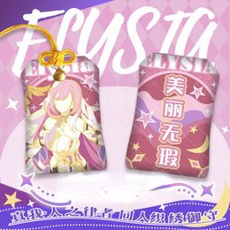 Party Supplies Cute Wholesale Honkai Impact 3 Elysia Japanese Omamori Amulet Good Luck Charms Hanging Sachet For Blessing Kawaii Accessories