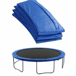 Trampolines 6/8/10 Feet Trampoline Protection Mat Trampoline Safety Pad Round Spring Water-Resistant Protective Cover Home Sport Accessories 230715