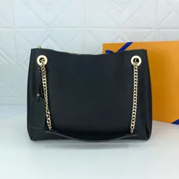 SURENE Designer Tote Bag Original Women Handbag Classic Luxury Shoulder Bags Embossed Empreint Leather Fashion Casual Handbags Female Chains Totes Vintage Purse