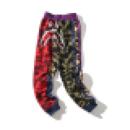 A Bathing A Ape New camouflage multi-layer patchwork thin casual pants