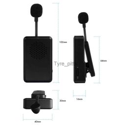 Microphones Portable Voice Amplifier Mask Microphone Micro USB Voice Amplifier Booster Speaker Mic Rechargeable for Meeting Tourist Guide x0717