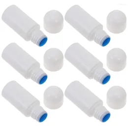Storage Bottles 6 Pcs Outdoor Bottle Travel Liquid Small Liniment Refillable Sub Sponge Applicator Package Container Head
