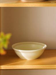 Bowls Nordic Ceramic Small Soup Bowl Household Noodle Salad Noodles Ceremony Tableware Net Red Ramen Ins Style