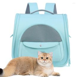 Cat Carriers Backpack Transparent Breathable Carrier Bag Portable Outdoor Travel For Small Medium Cats Dogs Hiking Walking Use