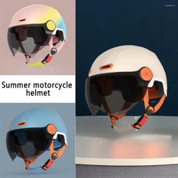 Motorcycle Helmets Electric Battery Car Children's Helmet Ladies Men Safety Summer Boys Half Accessories