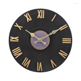 Wall Clocks Waterproof Round Door Clock Free Hanging Modern Design Large Watch Outdoor Timepiece Creativity Fashion For Home Garden