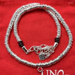 Ketten 2023 UNOde50 Europäischer und amerikanischer Verkauf kreativer hochwertiger roter Edelstein-Halskette Frauen Romantischer Schmuck Geschenkbeutel