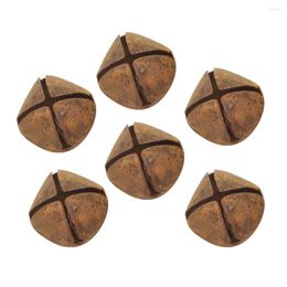 Pendant Lamps 300pcs Rusty Bells Christmas Cutout Bell Sleigh Ornament Rustic Metal Tree For DIY Craft