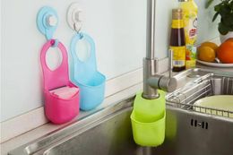 Sink storage small tools PVC hanging bag faucet hanging bag small hanging basket available in multiple colors