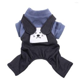 Dog Apparel Dogs And Cats Jumpsuit Hoodie Beard Design Pet Puppy Coat Jacket Autumn/Winter Clothes