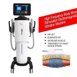 2023 Professional Smart Electric Body Belly Slimming Vibrator Fat Burning Muscle EMS Wireless Slimming Massage Beauty Machine