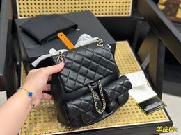 Bags Evening Designer 23ss Womens bags Mini Backpack Luxury duma Backpacks Shoulder bags Cross body Purses Card Holder Quilted Genuine Leather mini Handbags chain b