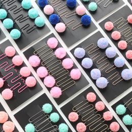 Domikee Original Creative Felt Metal Colored Index Paper Clips Bookmarks Set Cute Candy Office School Memo Pad Stationery 8pcs