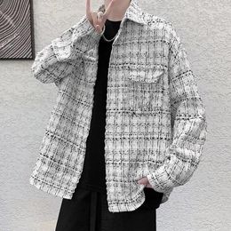 Men's Jackets Y Jacket Wind Men Hood Casual Long Sleeve Autumn Winter Plaid Top Blouse Puffed Hooded Down