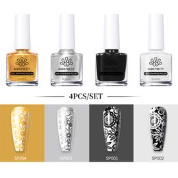 Nail Gel 4Pcs 6ml Stamp Polish Stamping for Platte varnish 48 Colors DIY Art Tools Oil 230715