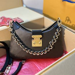 designer luxury bags Luis Tweeney M46659 Brown Leather Crossbody Bag Hand Bag Shoulder Bag top quality