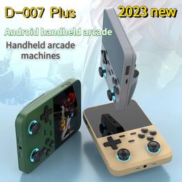 Portable Game Players D007 Plus Video Game Consoles 3.5 Inches Handheld Game Players 10000 Gaming Retro Devices Portable Electronic Console 230715